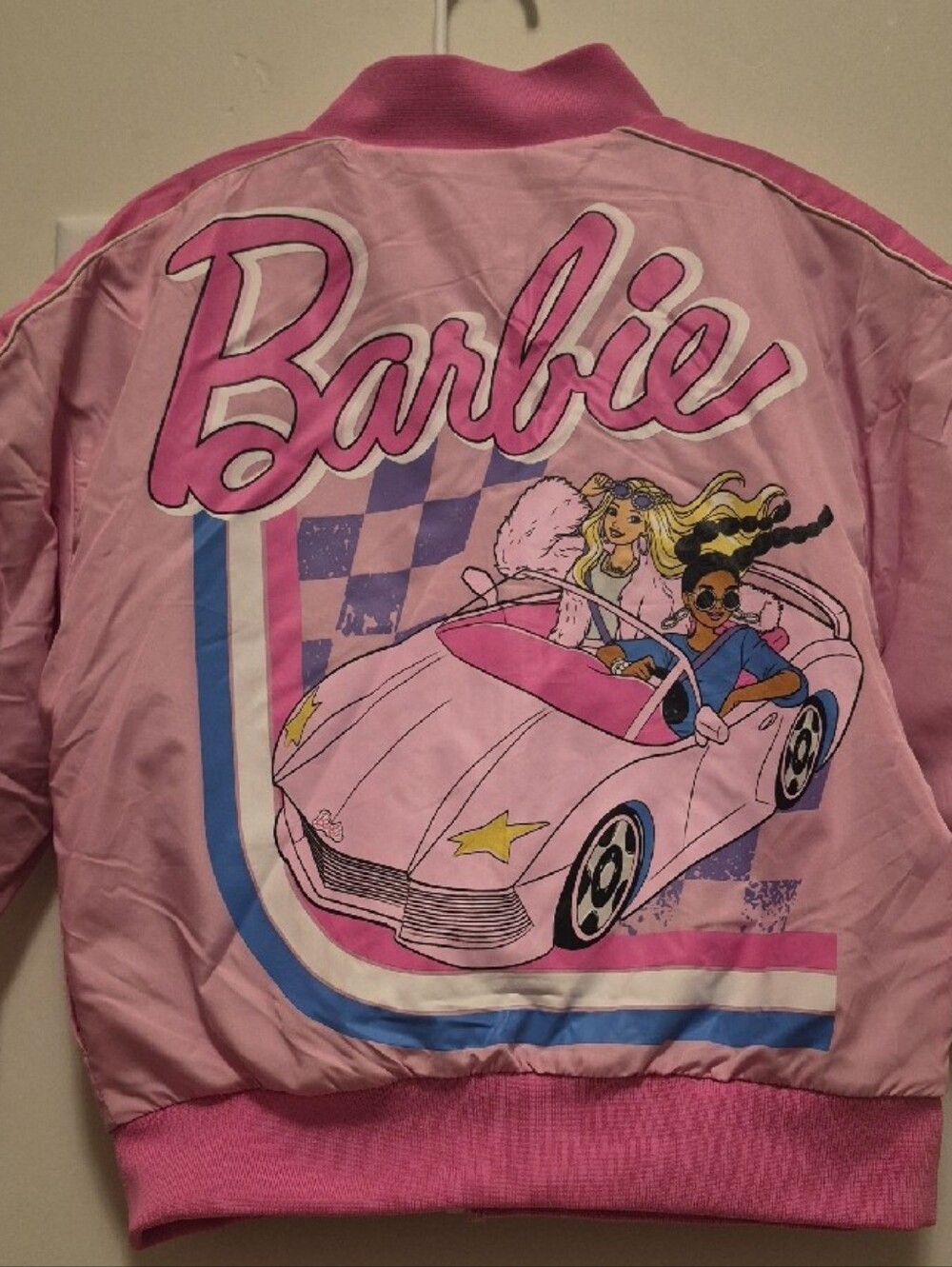 Barbie Racer Bomber Jacket - Picture 2 of 3